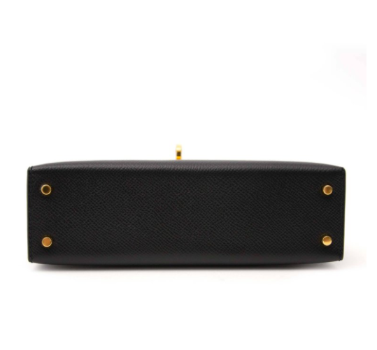 100% authentic Hermes Kelly Mini II 20cm black epsom GHW preloved designer luxury