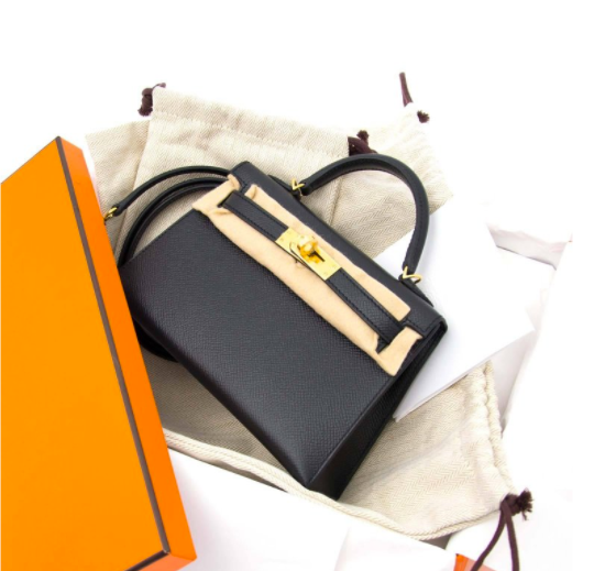 Skip the waiting list and buy your exclusive Hermes Kelly Mini II 20cm black epsom GHW