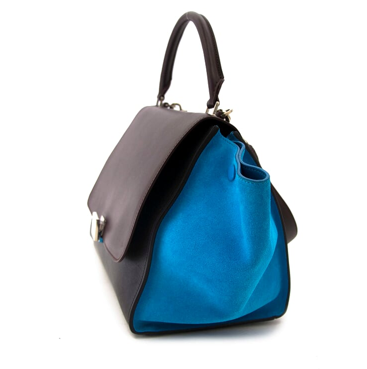 Sac Trapeze Celine Tricolore Neuf Jamais Utilisé Taille Moyenne