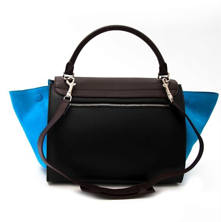 Sac Trapeze Celine Tricolore Neuf Jamais Utilisé Taille Moyenne