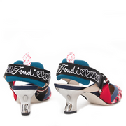 Fendi Multicolour Slingback Court Shoes