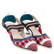Fendi Multicolour Slingback Court Shoes