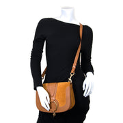 See By Chloe Cognac Hana Medium Crossbody Bag now for sale at labellov vintage fashion webshop belgium