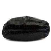koop Sergio Rossi Black Patent Leather Tote bij labellov antwerpen