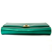 koop veilig online of in boetiek Sergio Rossi Green Patent XL Clutch Antwerpen, België
