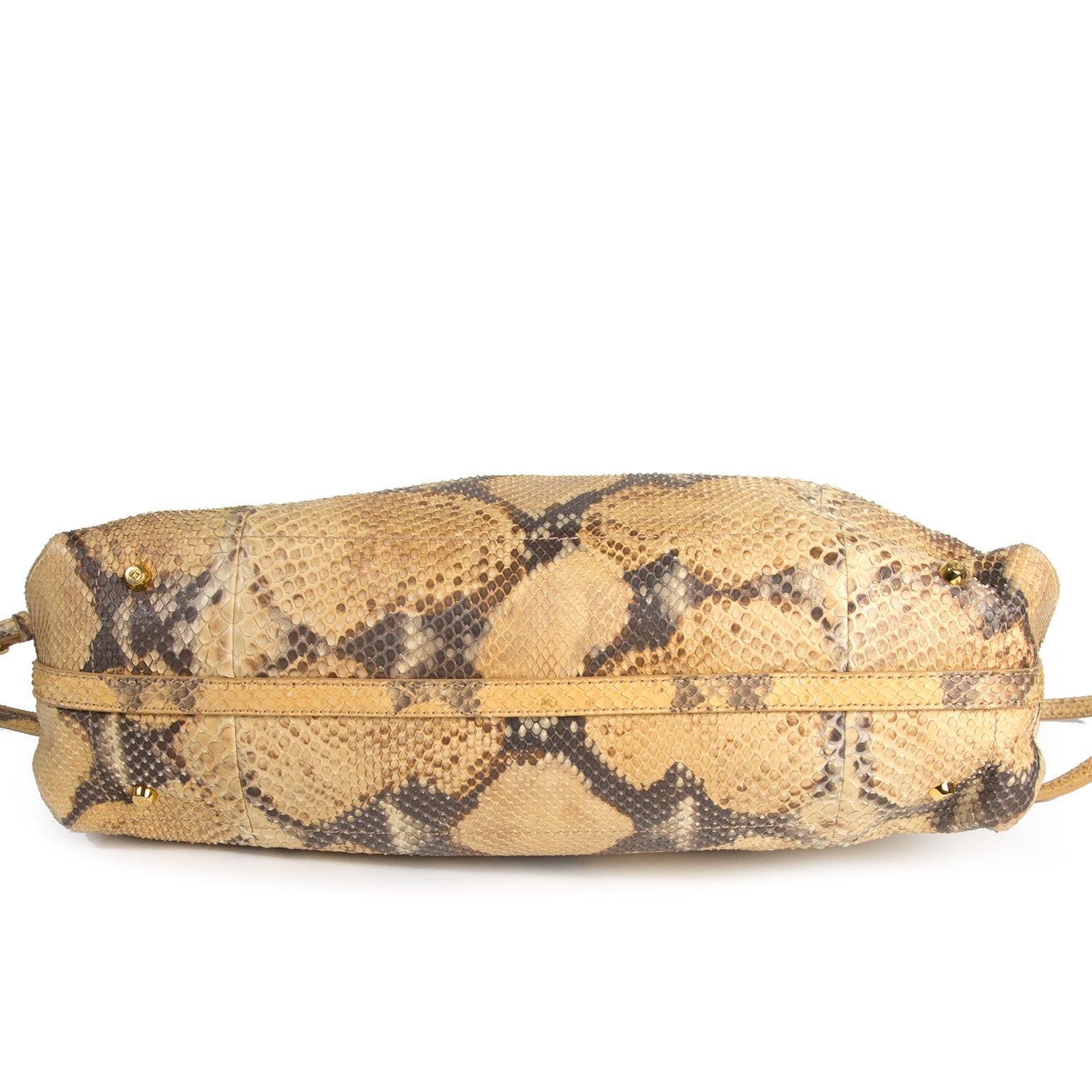 Sergio Rossi Python Leather Shoulder Bag kopen en verkopen bij Labellov tweedehands luxe in Antwerpen