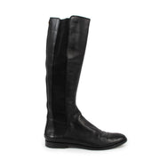 authentic second hand Sergio Rossi Life Elasto Black Riding Boots at labellov.com