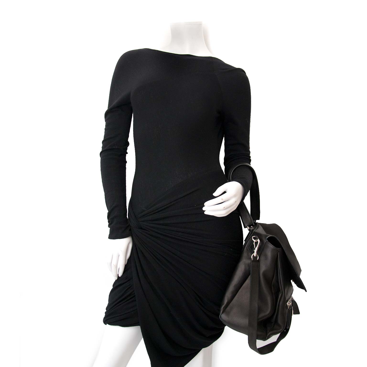 pour le meilleur prix Givenchy Black Pandora Flap Bag