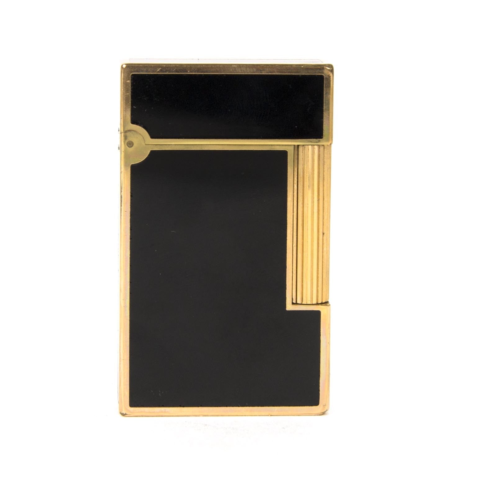 S.T. dupont line 2 lighter and pen set now for sale at labellov vintage fashion webshop belgium