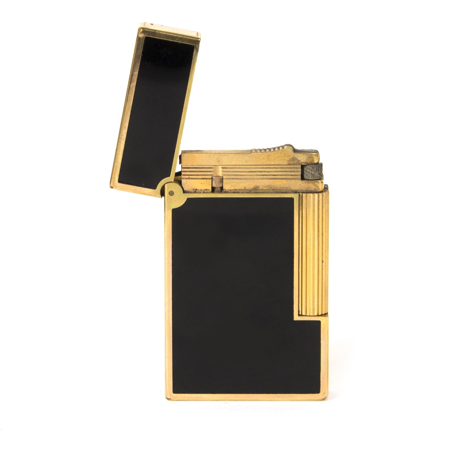 S.T. dupont line 2 lighter and pen set now for sale at labellov vintage fashion webshop belgium
