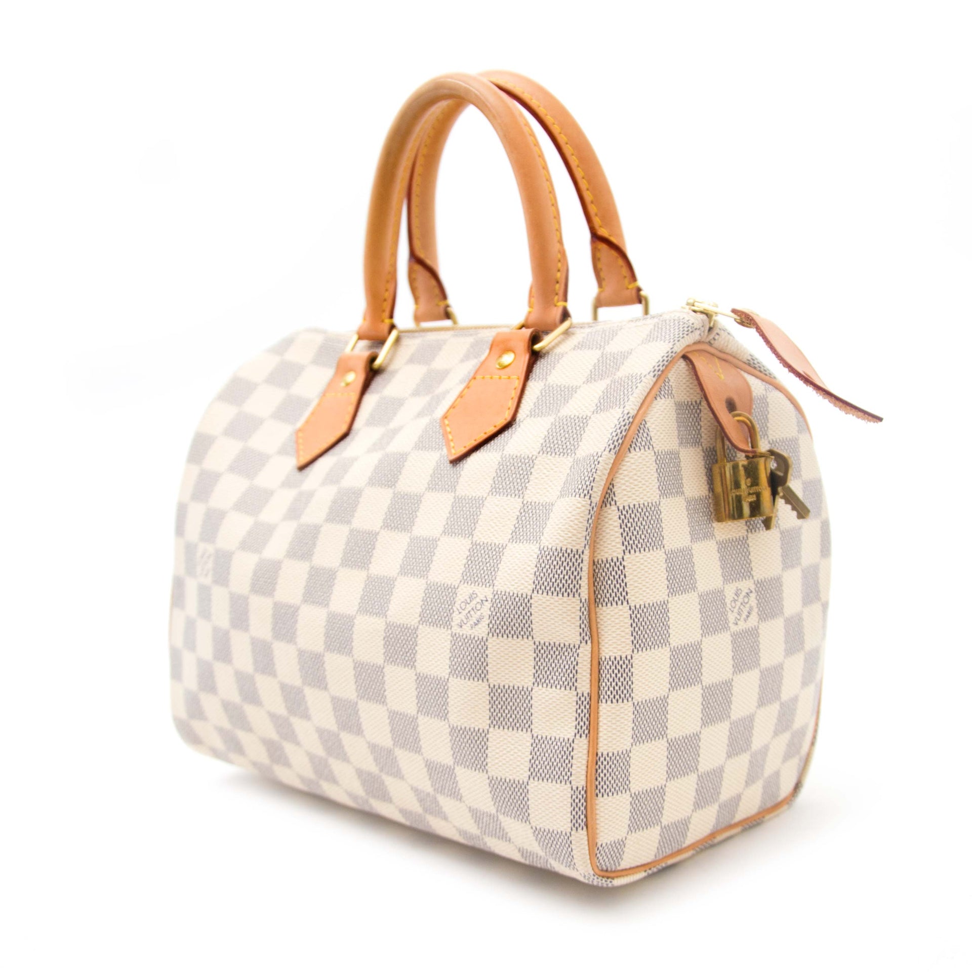 Koop veilig online op labellov.com voor de beste prijs louis vuitton damier azur speedy 25