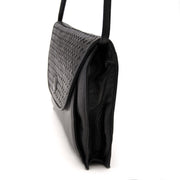 shop safe and secure celine black woven bag at labellov.com
