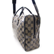 Bent u op zoek naar een authentieke designer Gucci GG Supreme Coated Monogram Canvas Travel Bag?