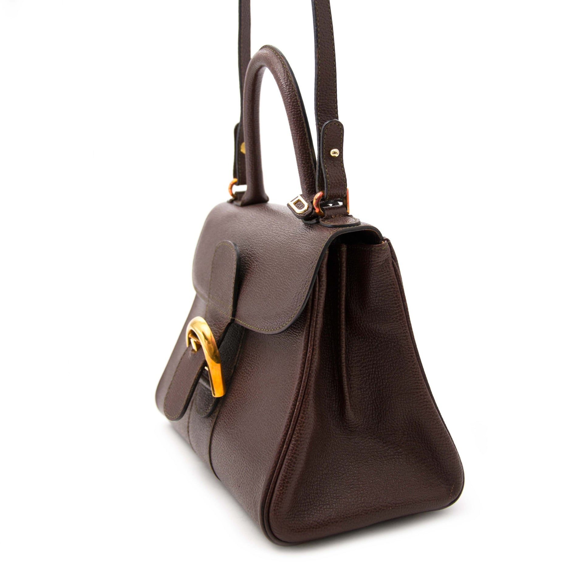 Delvaux Brillant PM marron + bandoulière