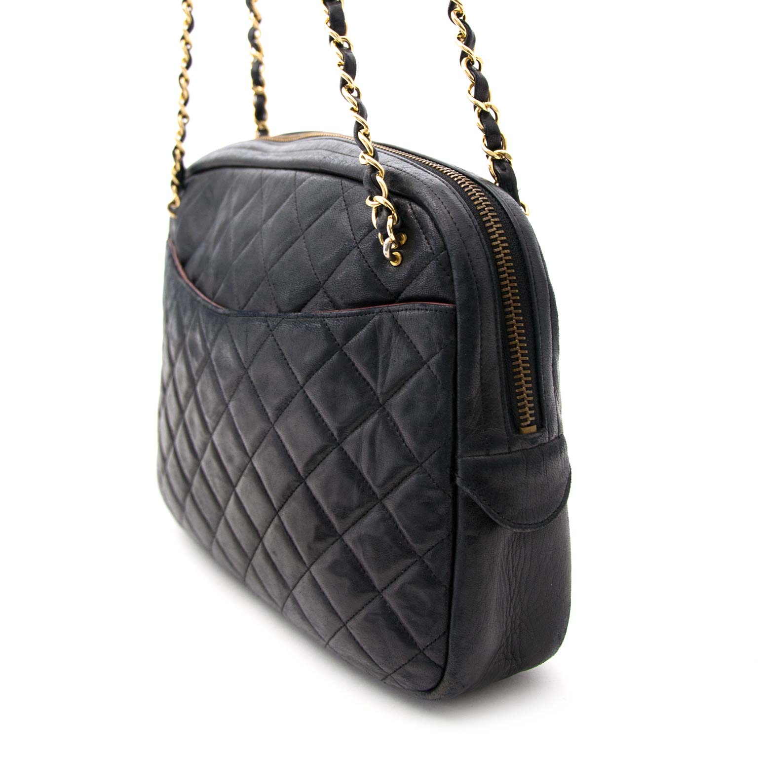 acheter en ligne chez labellov.com pour le meilleur prix chanel noir sac a epole