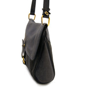 acheter enligne Delvaux Toile de Cuir Crossbody Bag sac a main