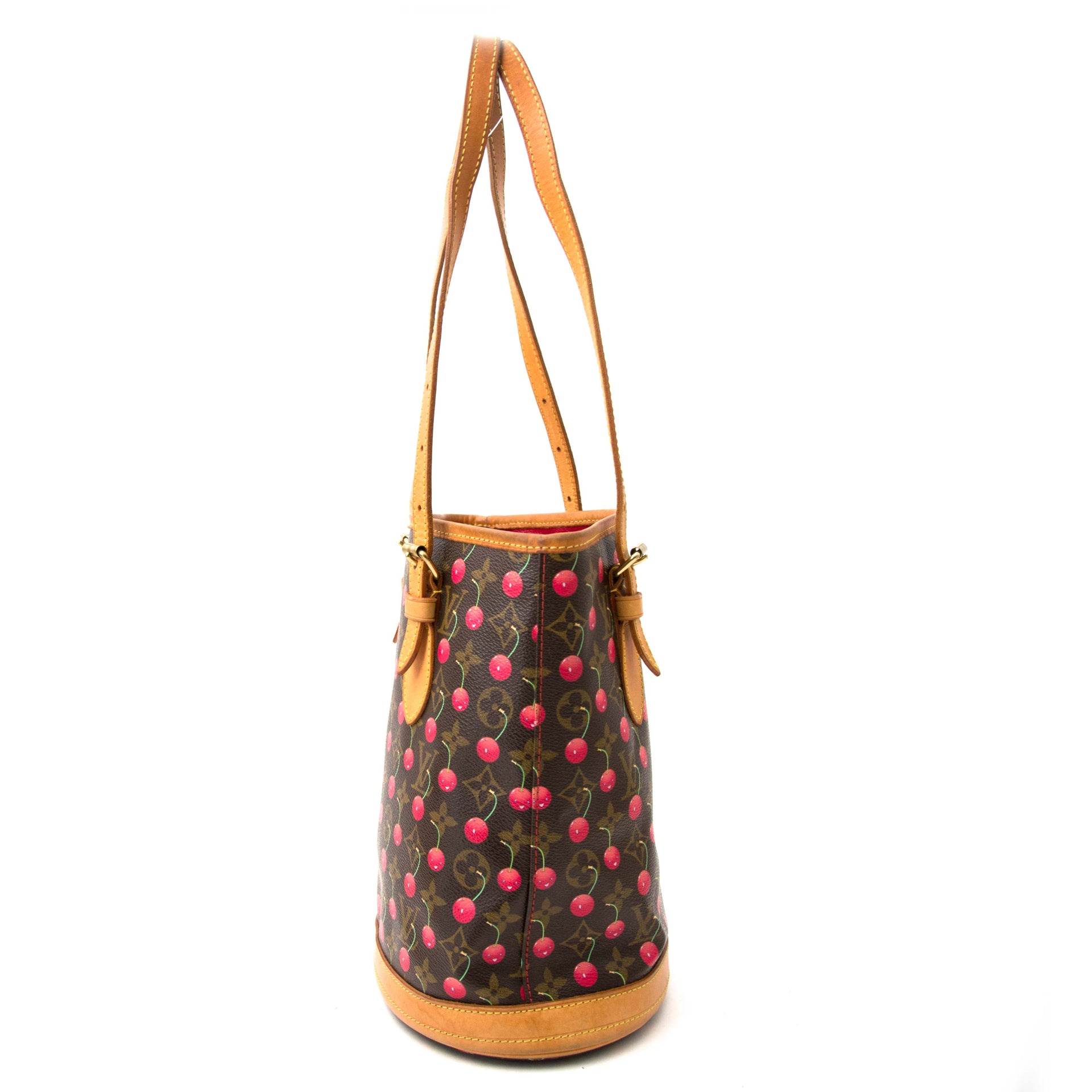 Bent u op zoek naar een authentieke Louis Vuitton Monogram Cherises Cherry Bucket Bag