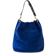 safe online shopping at labellov vintage fashion webshop belgium with jw anderson large hobo piercing bag royal bleu