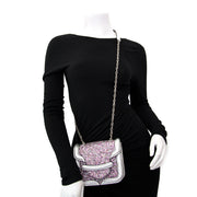 Shop authentic luxury items in Antwerp like Alexander McQueen Multi Color Glitter Mini Heroine Bag