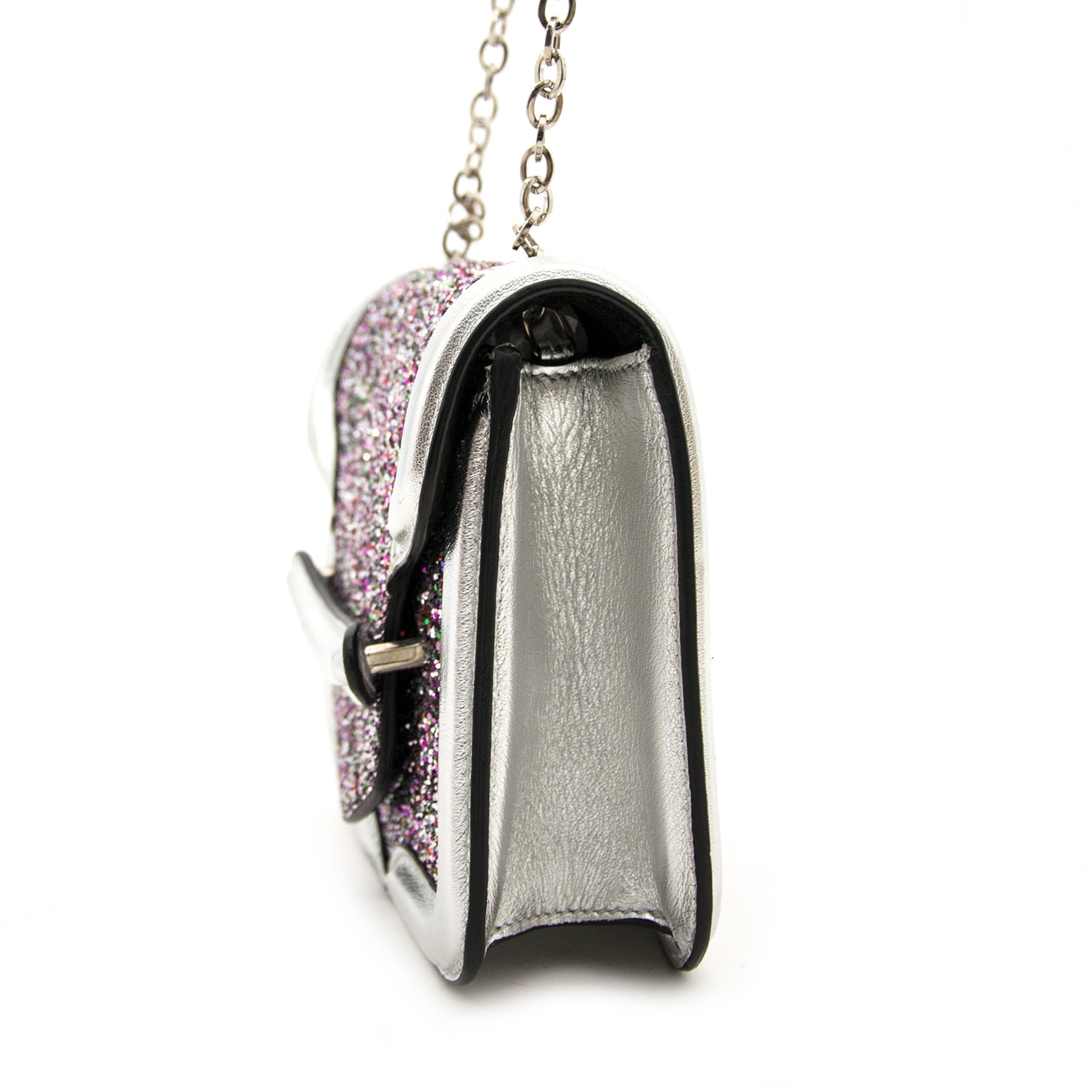 Looking for an Alexander McQueen Multi Color Glitter Mini Heroine Bag?