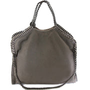 Stella McCartney Grey Falabella Fold Over Tote now for sale at labellov vintage fashion webshop belgium