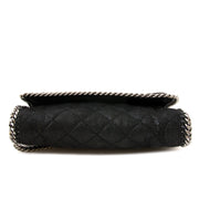Stella McCartney Black 'Falabella' Quilted Chain Bag kopen