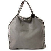 stella mccartney grey falabella fold over tote now for sale at labellov vintage fashion webshop belgium
