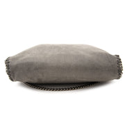 acheter en ligne pour le meilleur prix sac a main Stella McCartney Grey Falabella Shaggy Deer Fold Over Tote