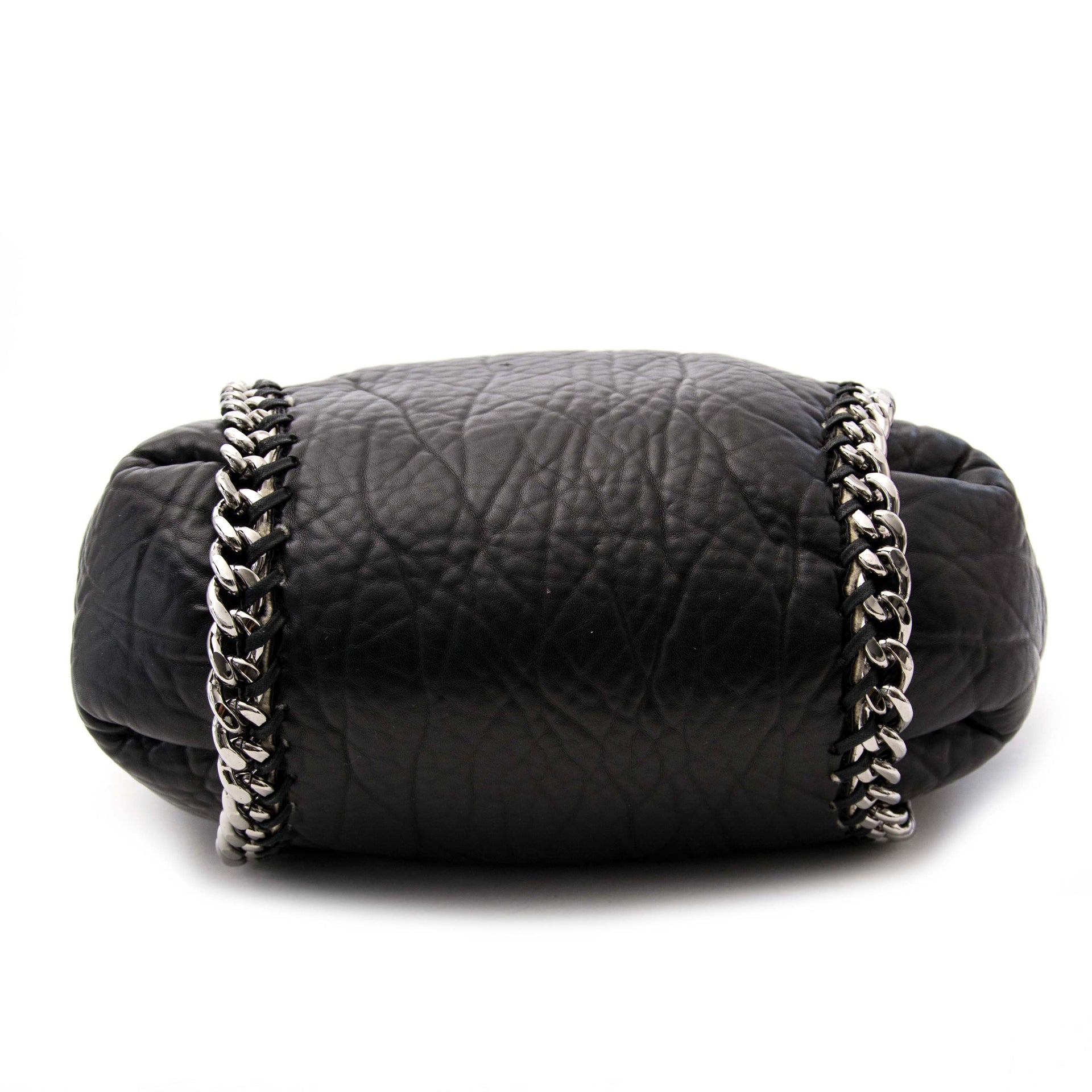Bent u op zoek naar een Stella McCartney Shearling Falabella Black