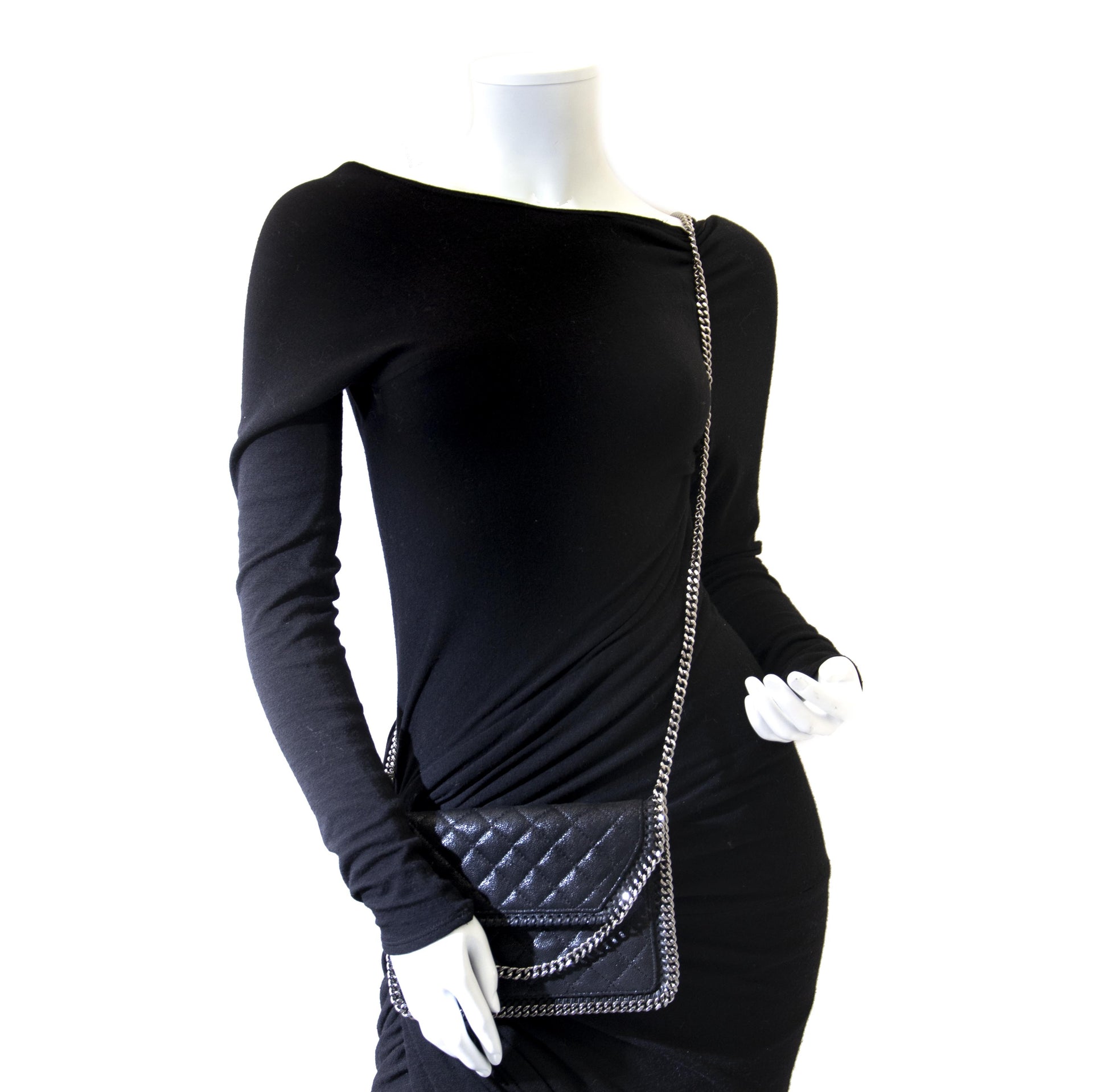 Stella McCartney Falabella Mini Fold Over Quilted Bag