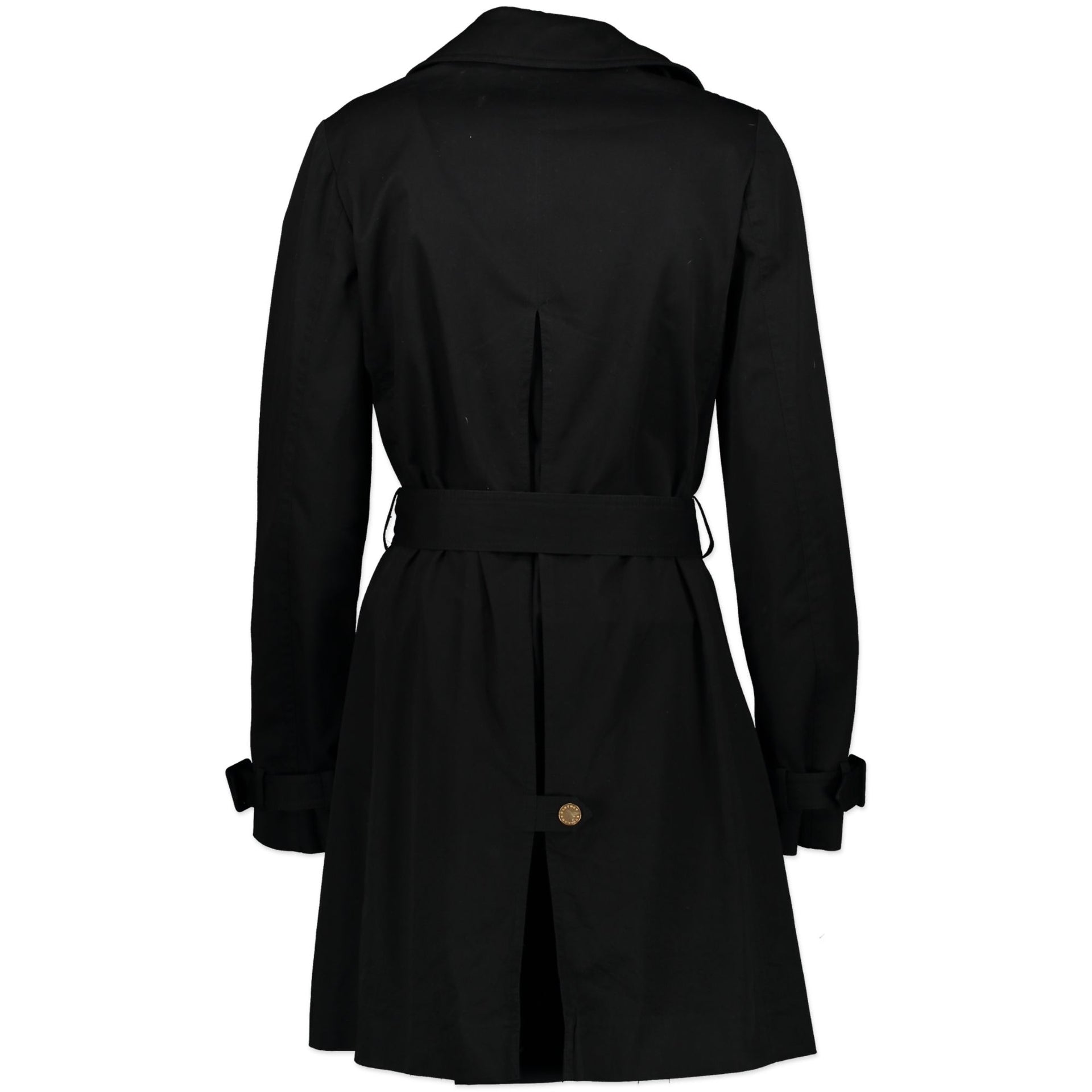 Stella McCartney Black Trench Coat - SIZE EU38