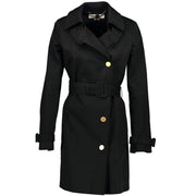 Stella McCartney Black Trench Coat - SIZE EU38