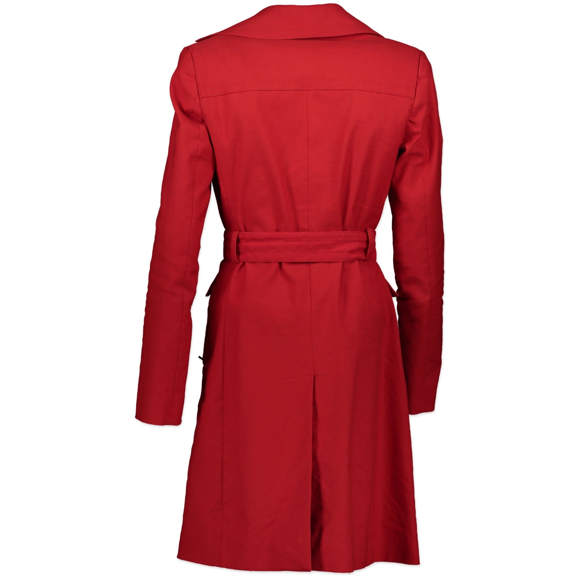 Stella McCartney Red Trench Coat - Size 38