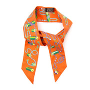 Vintage Hermès Twilly scarf for the best price at Labellov webshop. Safe and secure online shopping with 100% authenticity. Vintage Hermès Twilly scarf pour le meilleur prix.