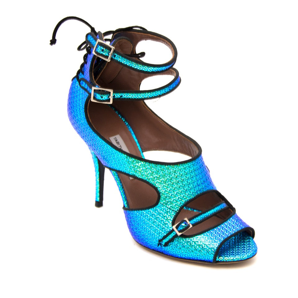 koop online aan de beste prijs Tabitha Simmons Holographic Heels