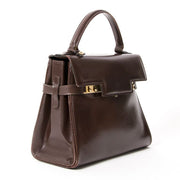 Delvaux Chocolate Brown Tempête Luxury designer bags right price LabelLOV webshop