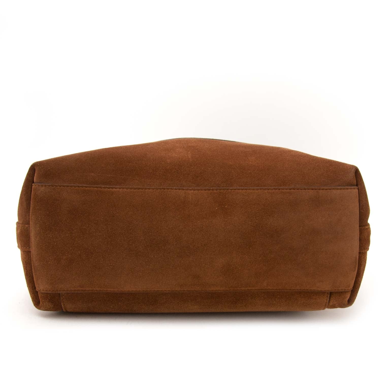 the row sideby suede shoulder bag now for sale at labellov vintage fashion webshop belgium