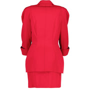 buy and sell authentic vintage Thierry Mugler Vintage Red Skirt Suit Set at Labellov for the best price
