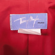buy and sell authentic vintage Thierry Mugler Vintage Red Skirt Suit Set at Labellov for the best price