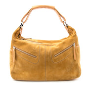 acheter en ligne pour le meilleur prix seconde main sac a main Tod's Suede Camel Handbag