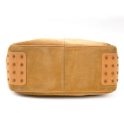 shop safe online at the best price Tod's Suede Camel Handbag