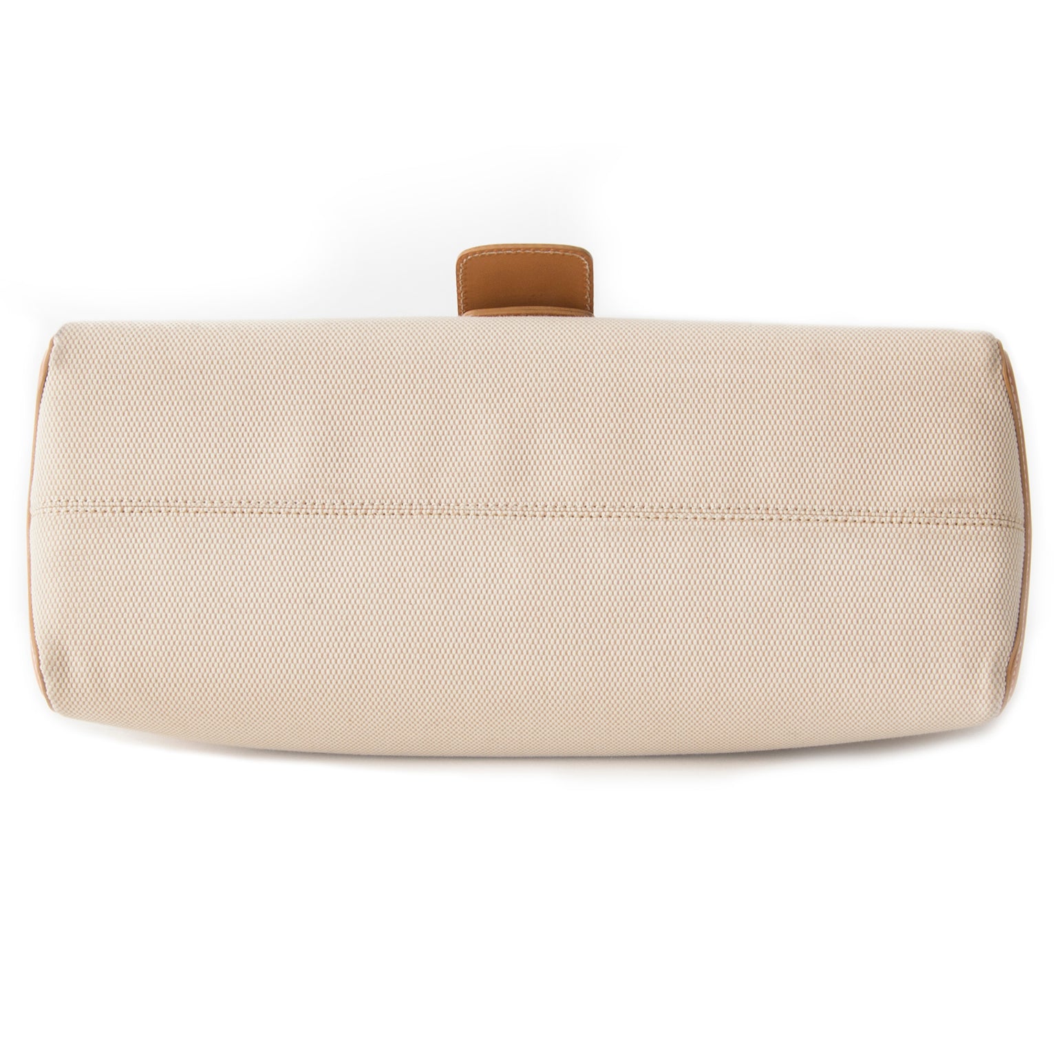 koop veilig online aan de beste prijs Tod's Beige Canvas Shoulder Bag net als nieuw online webshop tweedehands luxe handtasen, LabelLov antwerpen