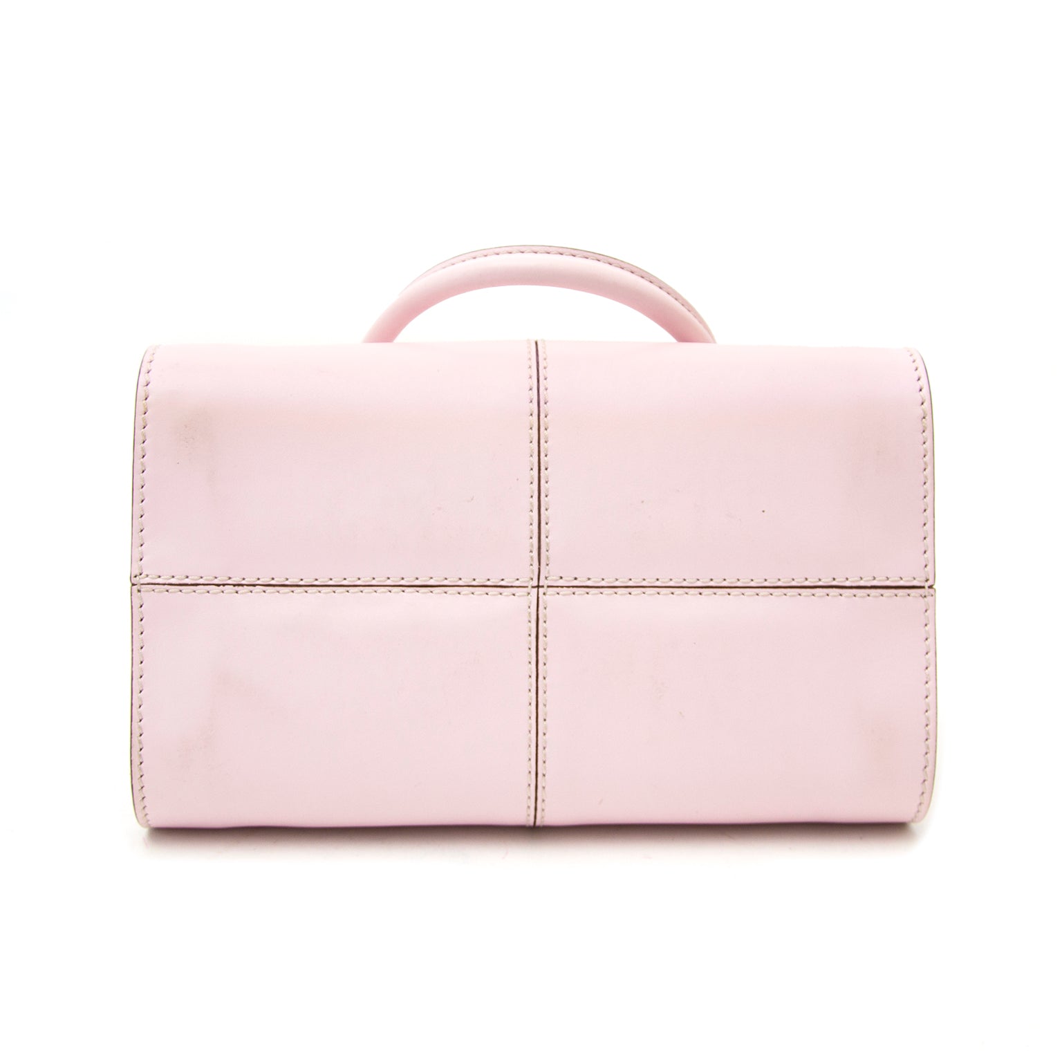 Tod's Sella Mini Bowler Bag Pink Leather at the best price 2017