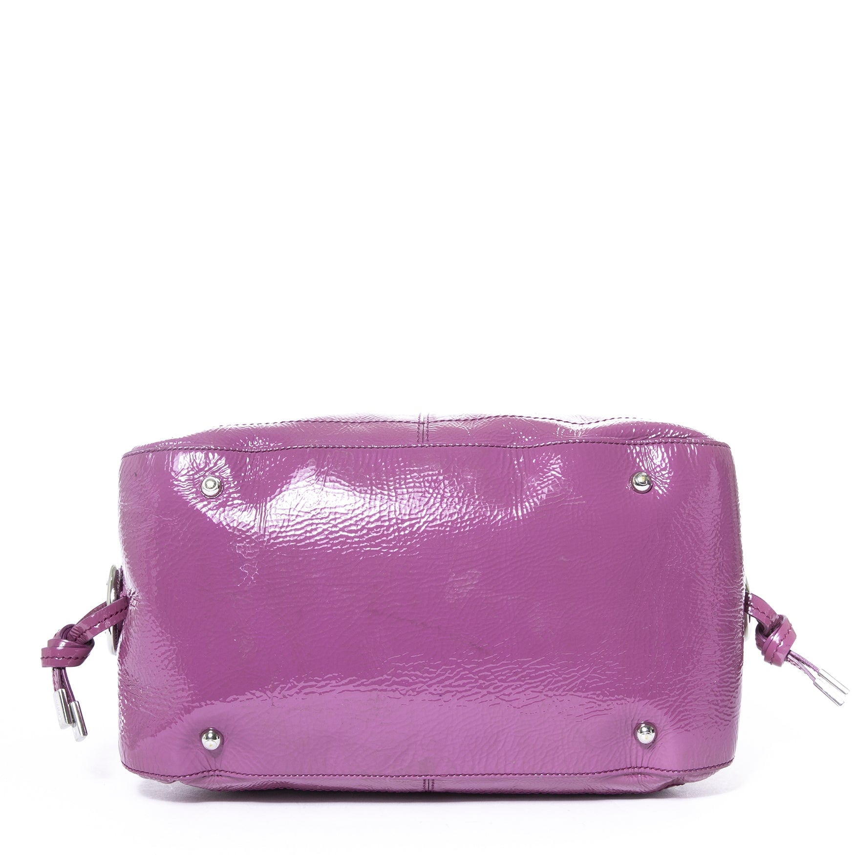 Sac Tod's en cuir verni violet