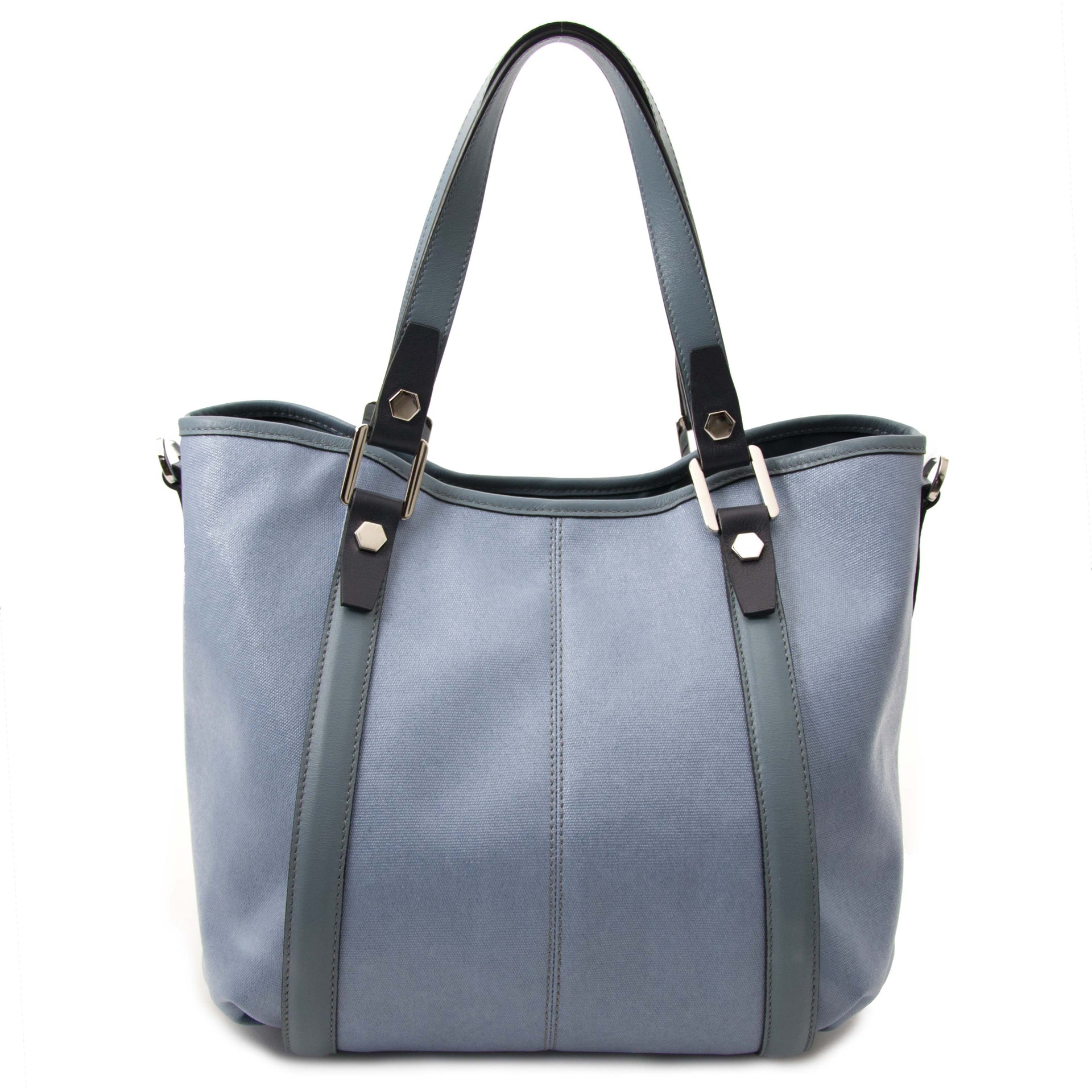 Tod's Blue Canvas Bag te koop bij Labellov