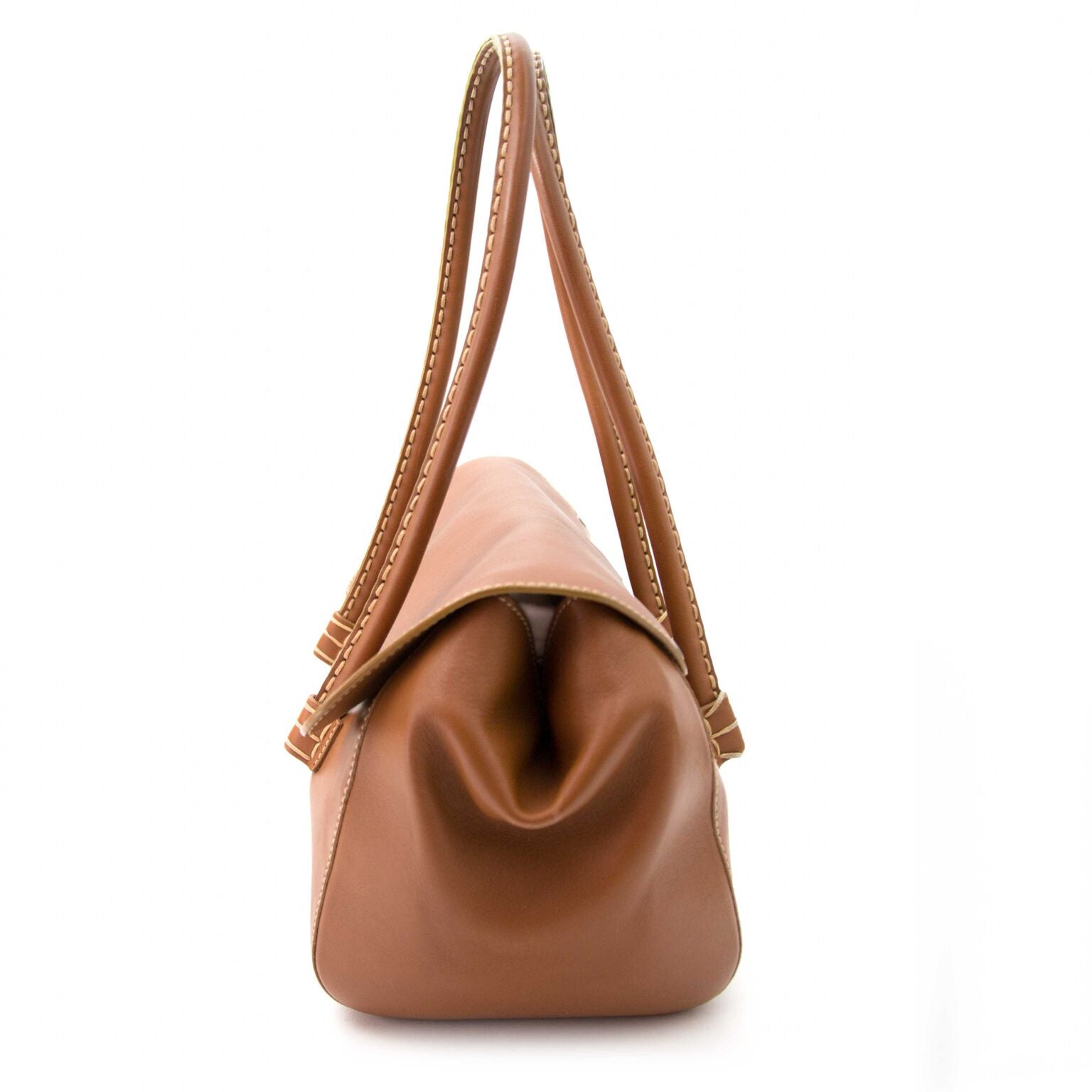 【希少★TOD'S】Corniche brown Wave East/West Tods Brown Leather Corniche Wave Eastwest – Labellov