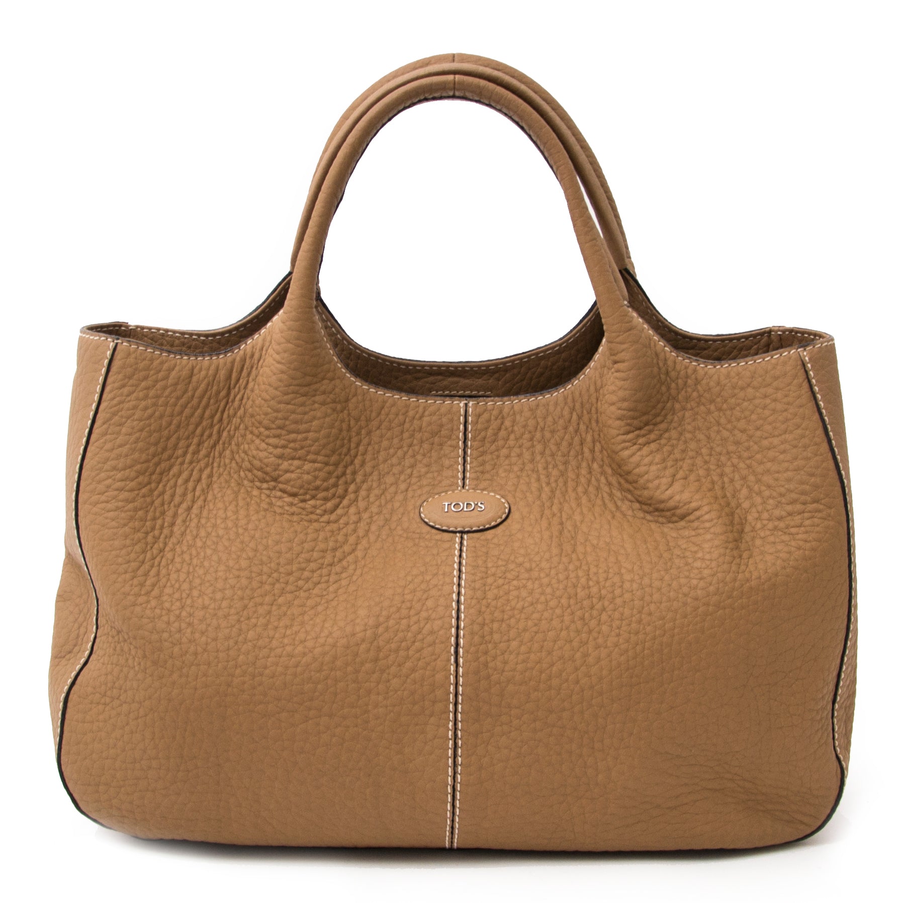 Buy your authentic Tod's Taupe Shoulder Bag for the best price