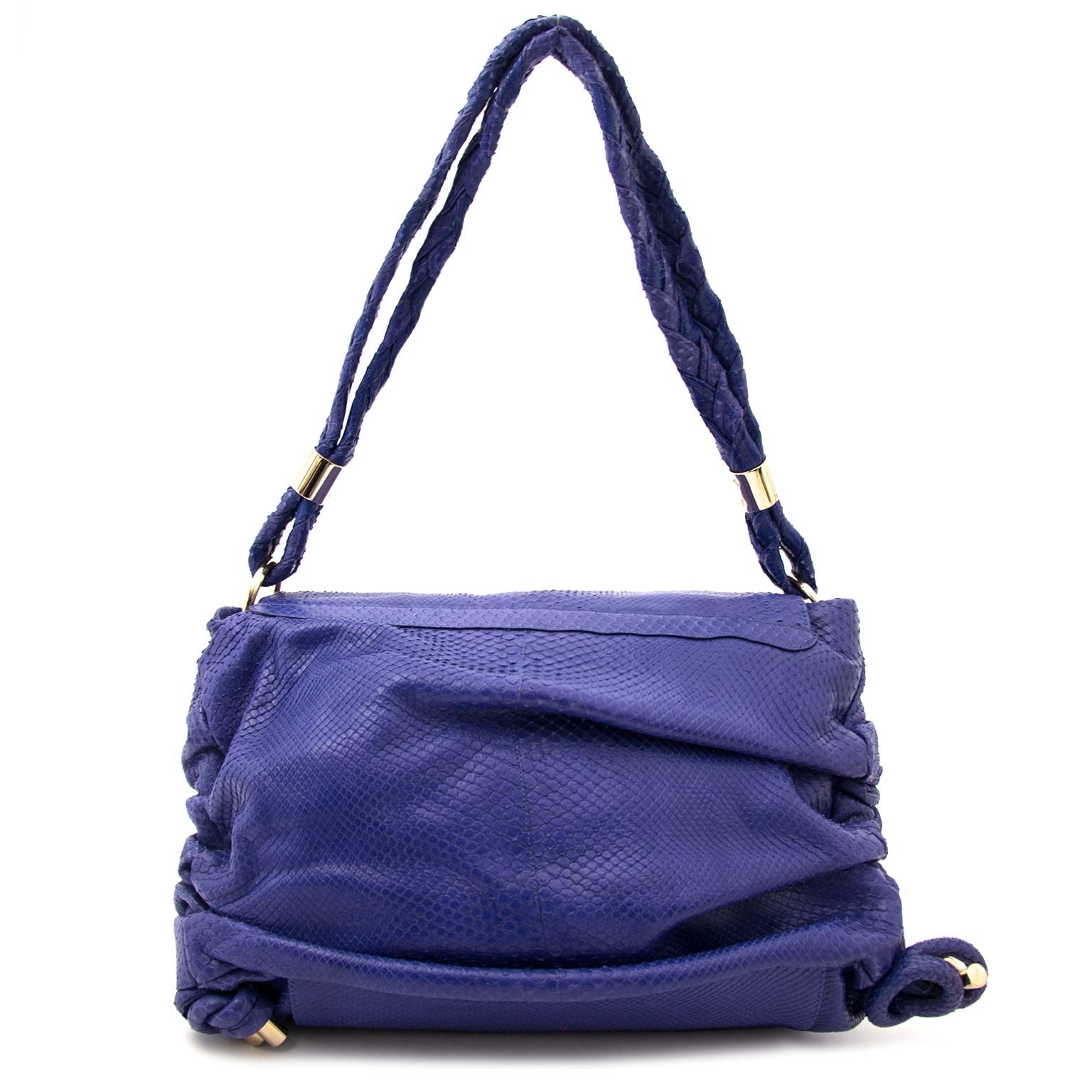 Bent u op zoek naar een authentieke Tod's Purple Python Leather Bag ?