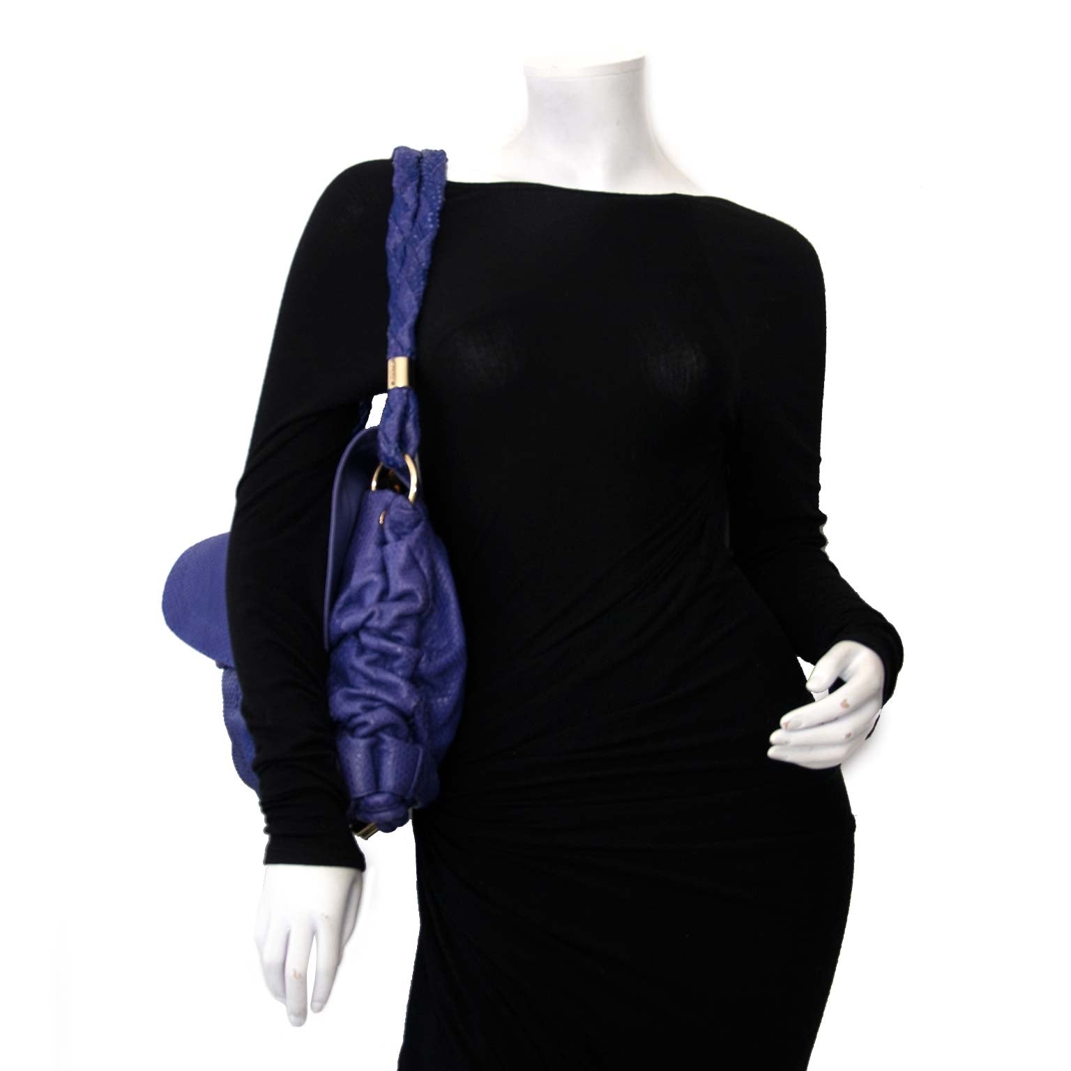 Tod's Purple Python Leather Bag for sale online at Labellov secondhand luxury
