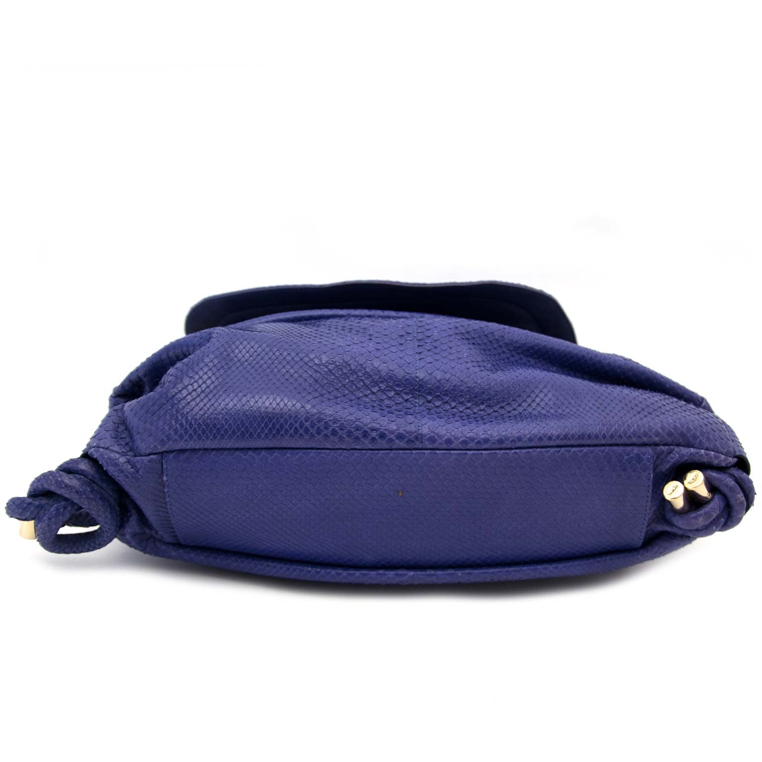 Tod's Purple Python Leather Bag te koop